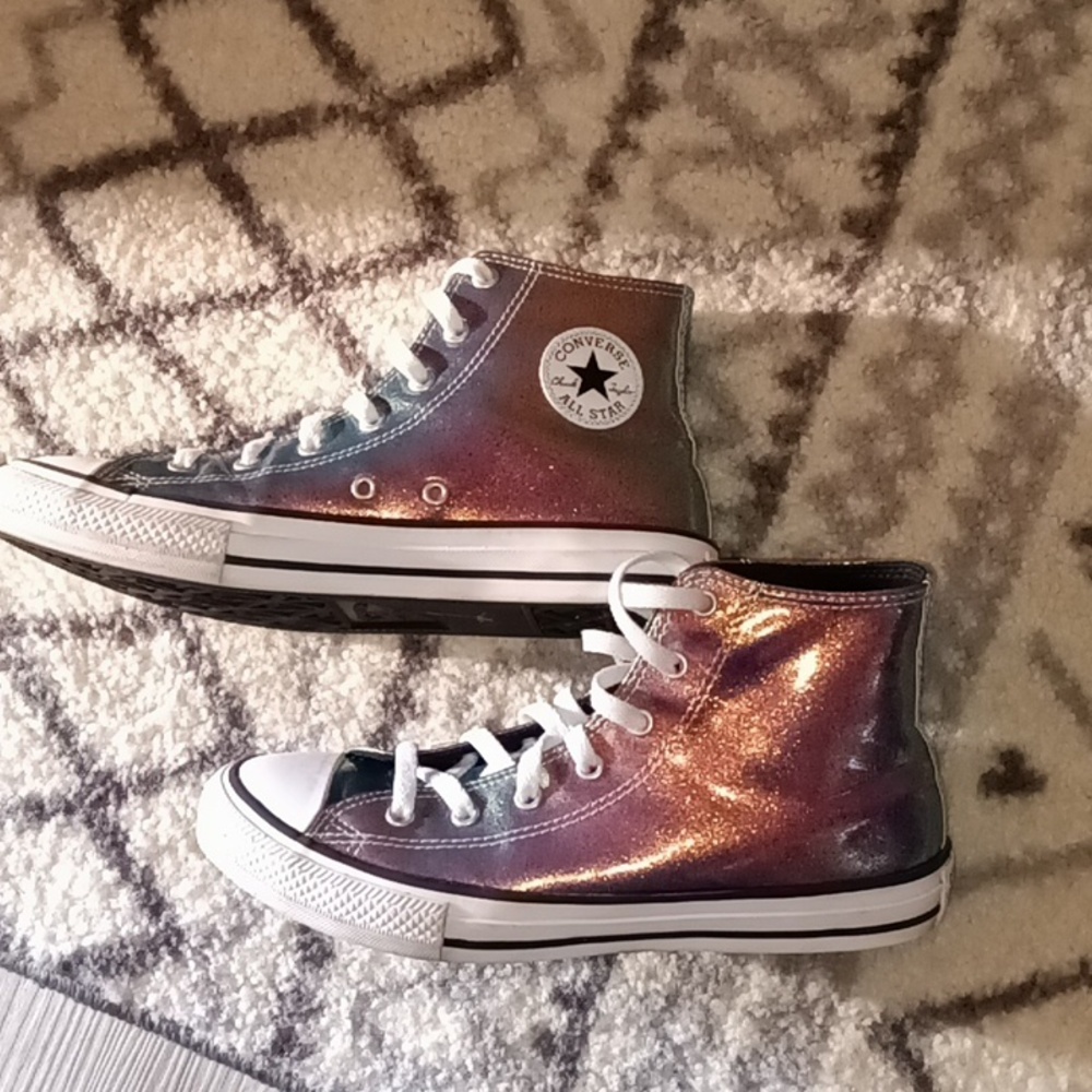EUC Converse All Star Color Changing Sneakers Hightops Shoes 8 - Picture 4 of 8